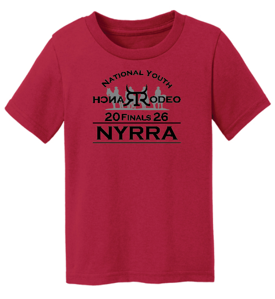 NYRRA "NYRRA Logo" Design S/S T-shirt (toddler)(red)