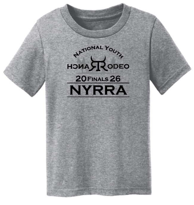 NYRRA "NYRRA Logo" Design S/S T-shirt (toddler)(heather)