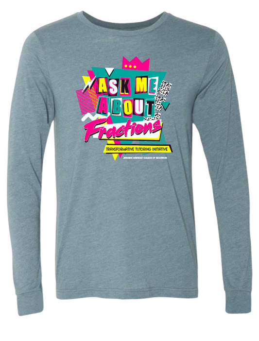 Transformative Tutoring "Fractions" L/S T-shirt