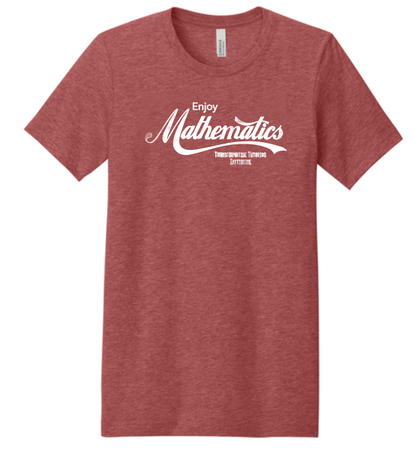 Transformative Tutoring "Enjoy Mathmatics" S/S T-shirt