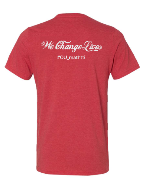 Transformative Tutoring "Enjoy Mathmatics" S/S V-neck T-shirt