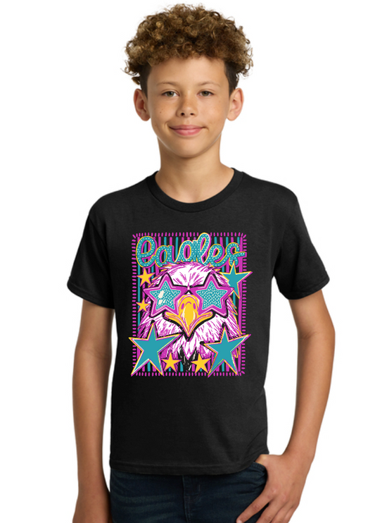 Washington Eagles "Cartoon Eagles" Design Gildan S/S T-shirt