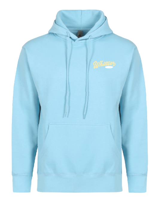 Whittier “Yellow Whittier” Design Smart Blanks Hooded Sweatshirt (adult)