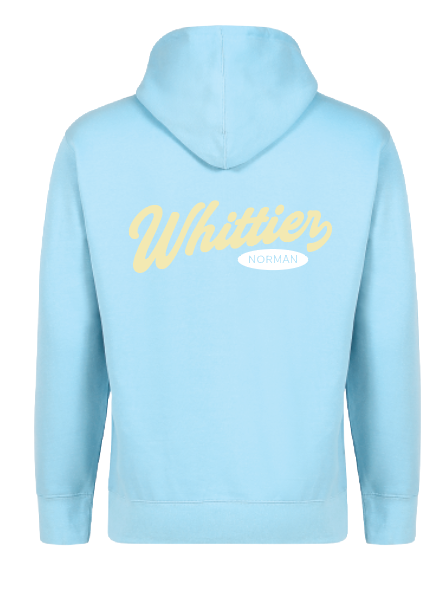 Whittier “Yellow Whittier” Design Smart Blanks Hooded Sweatshirt (adult)