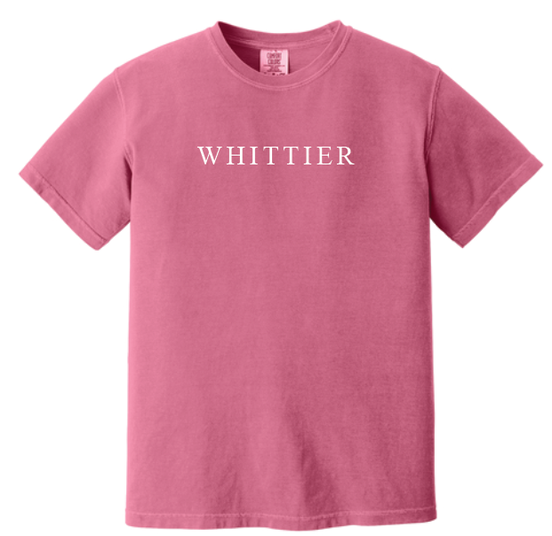 Whittier “Seaside Building” Design Comfort Colors S/S T-shirt (crunchberry)