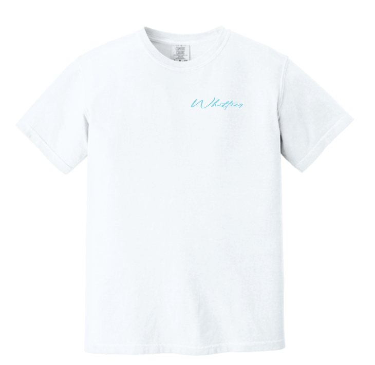 Whittier “Checkerboard” Design Comfort Colors S/S T-shirt