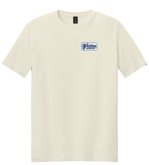 Whittier “Cream Logo” Design Softstyle S/S T-shirt