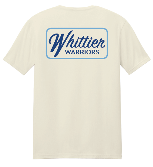 Whittier “Cream Logo” Design Softstyle S/S T-shirt