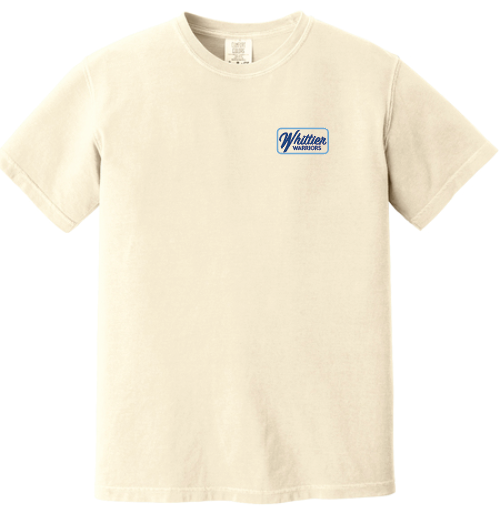 Whittier “Cream Logo” Design Comfort Colors S/S T-shirt