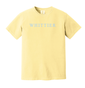 Whittier “Seaside Building” Design Comfort Colors S/S T-shirt (butter)