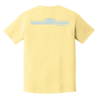 Whittier “Seaside Building” Design Comfort Colors S/S T-shirt (butter)