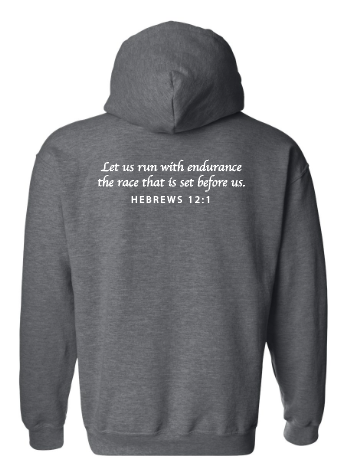 COACH Gildan Hooded Sweatshirt (adult)(drk htr)