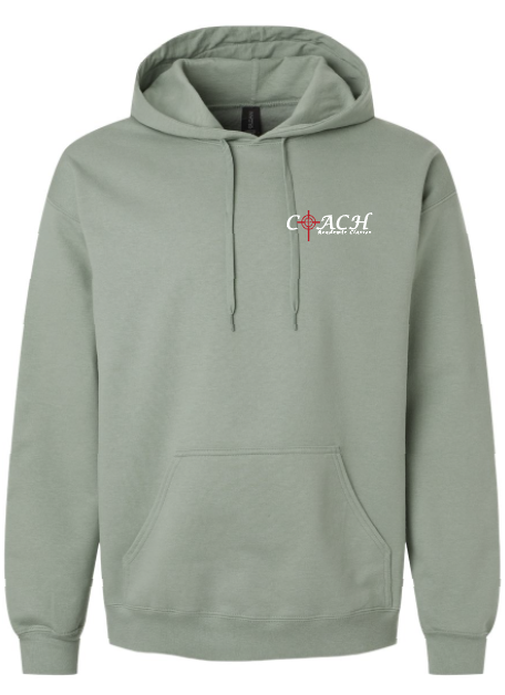 COACH Softstyle Hooded Sweatshirt (adult)(sage)