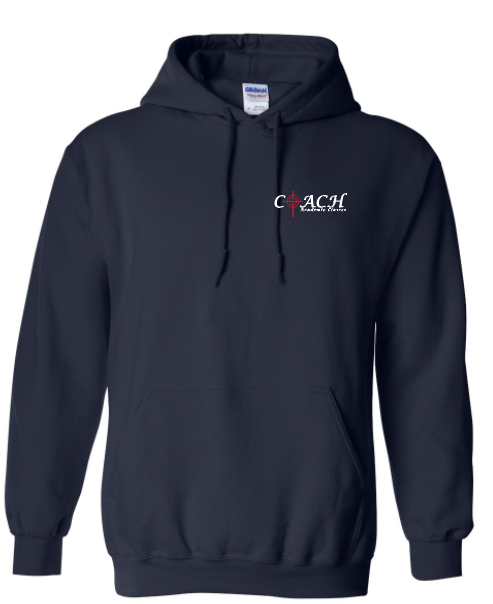 COACH Gildan Hooded Sweatshirt (youth)(navy)