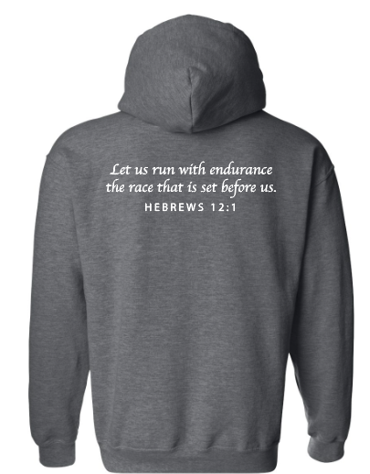 COACH Gildan Hooded Sweatshirt (youth)(drk htr)