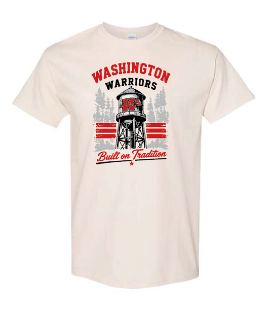 Washington (OK) PTO "Water Tower" Design Softstyle S/S T-shirt