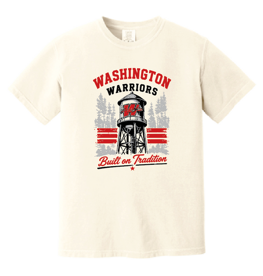Washington (OK) PTO "Water Tower" Design Comfort Colors S/S T-shirt