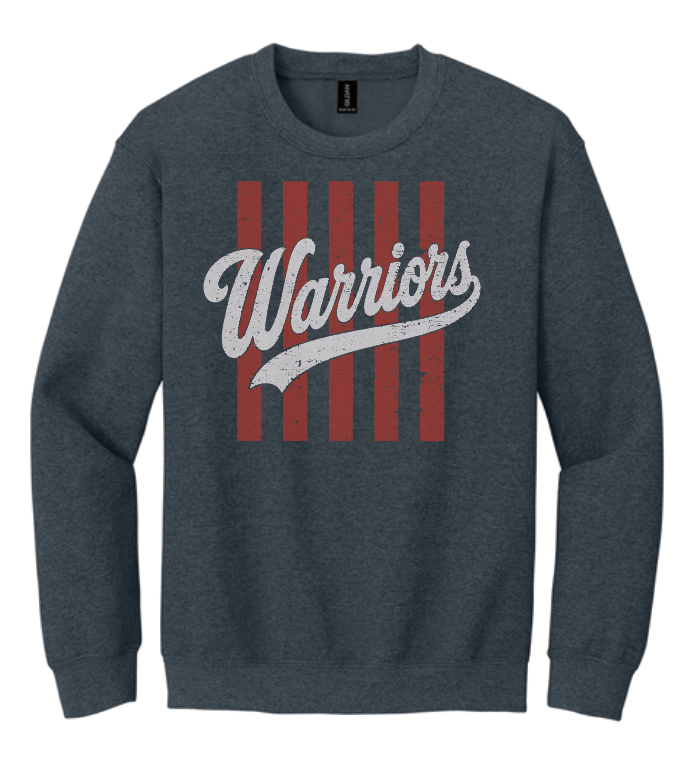 Washington (OK) PTO "Stripes" Design Gildan Crewneck Sweatshirt