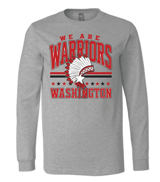 Washington (OK) PTO "Headdress" Design Gildan L/S T-shirt