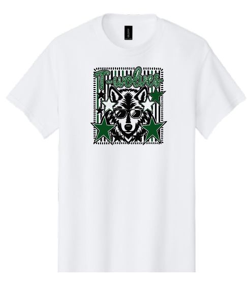 NN Volleyball "T-Wolves" Design Gildan S/S T-shirt (white)