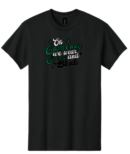 NN Volleyball "Game Day" Design Gildan S/S T-shirt (black)