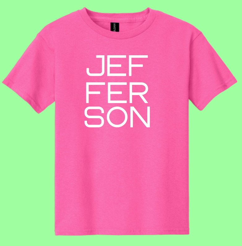 Jefferson "Big Stack" Gildan S/S T-shirt (pink)