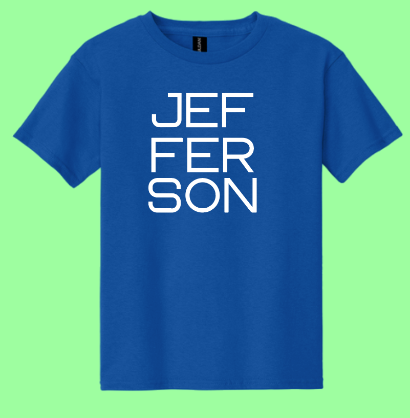 Jefferson "Big Stack" Gildan S/S T-shirt (blue)