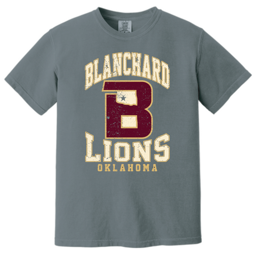 Blanchard PTO Big Logo" Design Comfort Colors S/S T-shirt