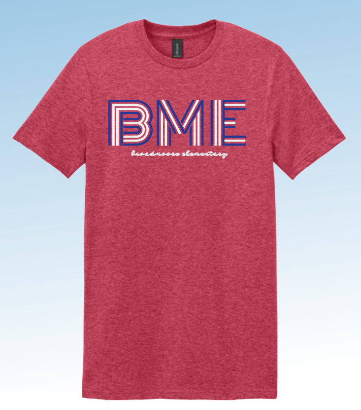Broadmoore "BME" Design S/S T-shirt (red)