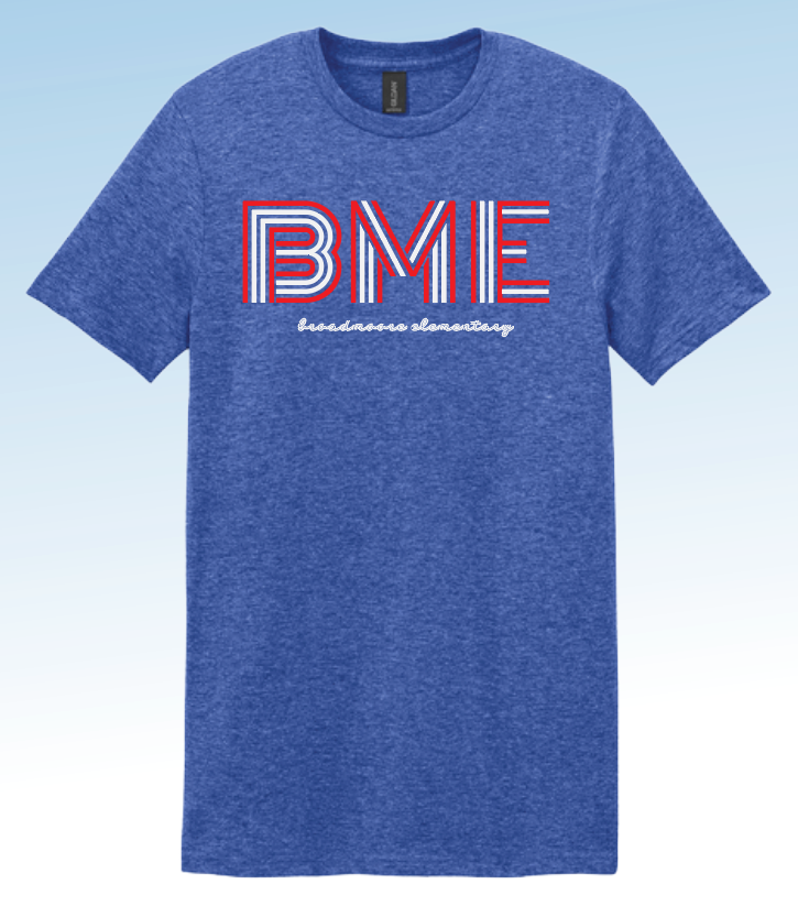 Broadmoore "BME" Design S/S T-shirt (blue)