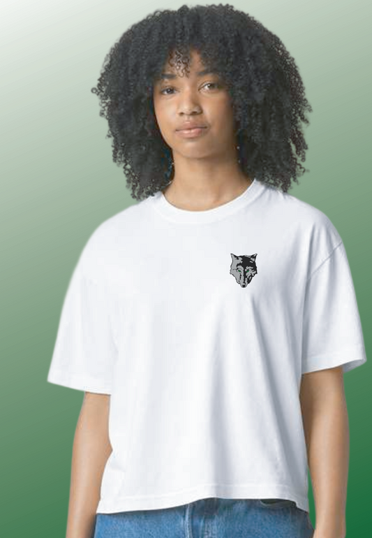 NN Girls Soccer "NN Logo" Comfort Colors Boxy S/S T-shirt