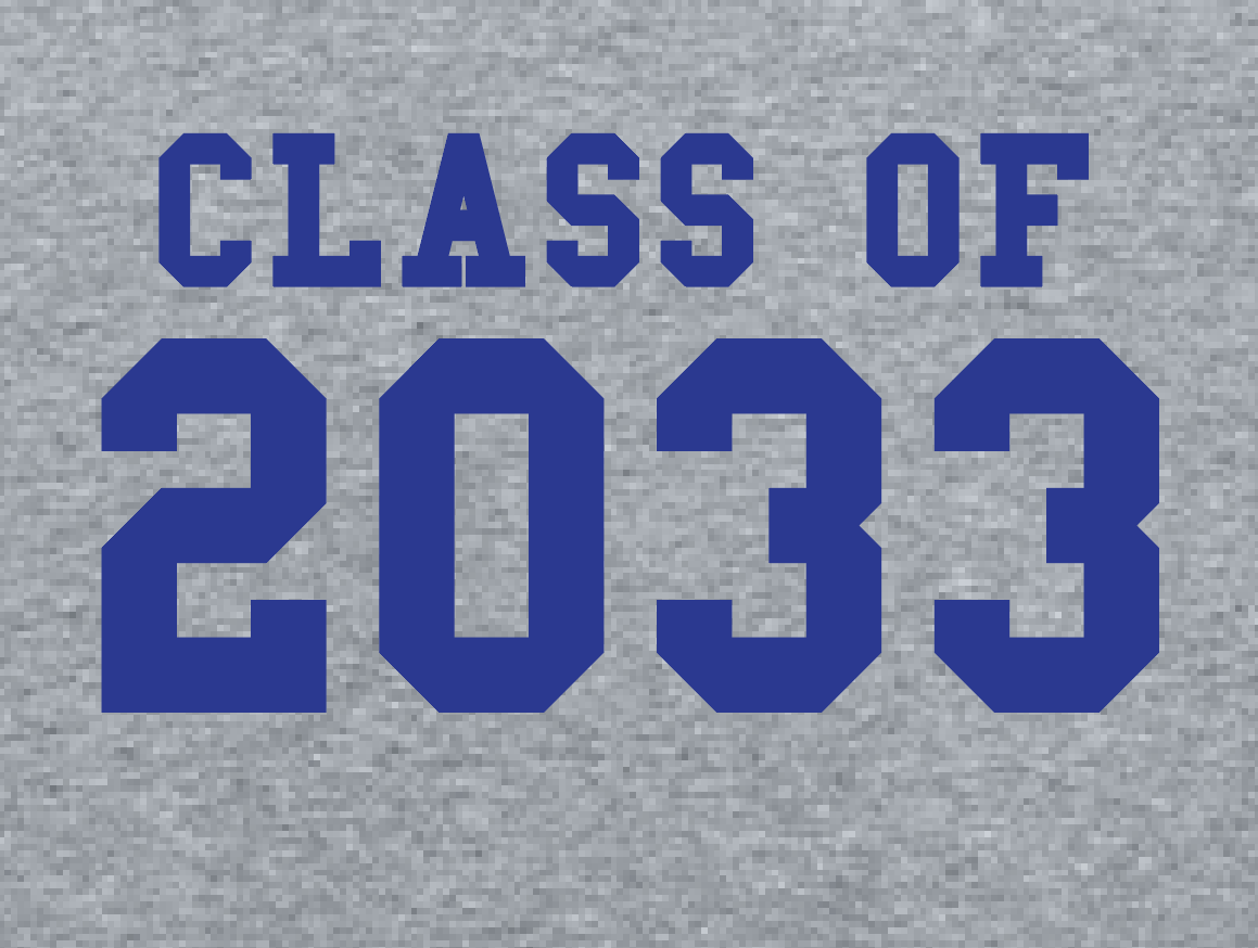 Whittier 6th grade "Class of 2033" S/S T-shirt