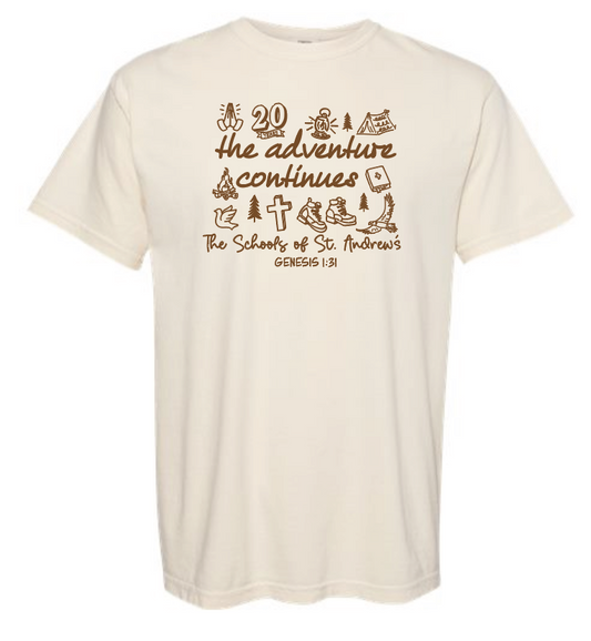 St. Andrews Comfort Colors S/S T-shirt (adult)(ivory)