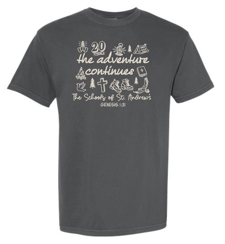 St. Andrews Comfort Colors S/S T-shirt (adult)(pepper)