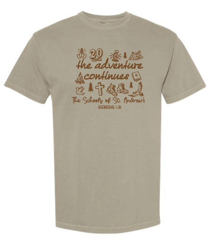 St. Andrews Comfort Colors S/S T-shirt (adult)(sandstone)