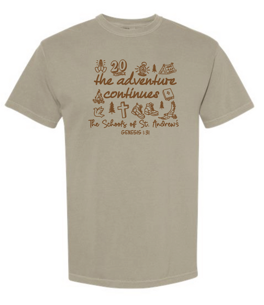 St. Andrews Comfort Colors S/S T-shirt (adult)(sandstone)