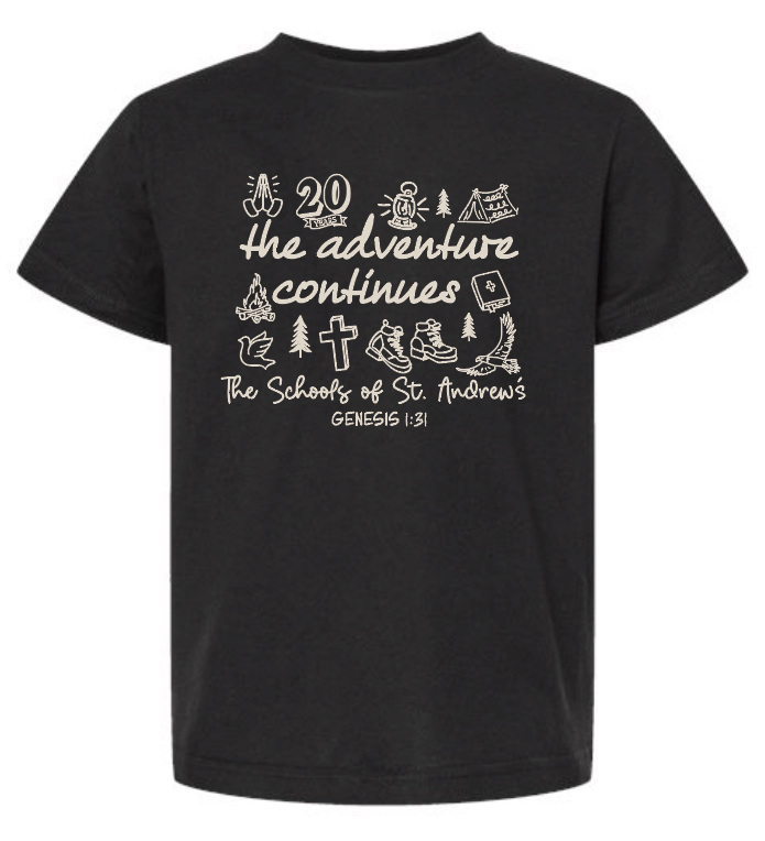 St. Andrews Comfort Colors S/S T-shirt (youth)(black)