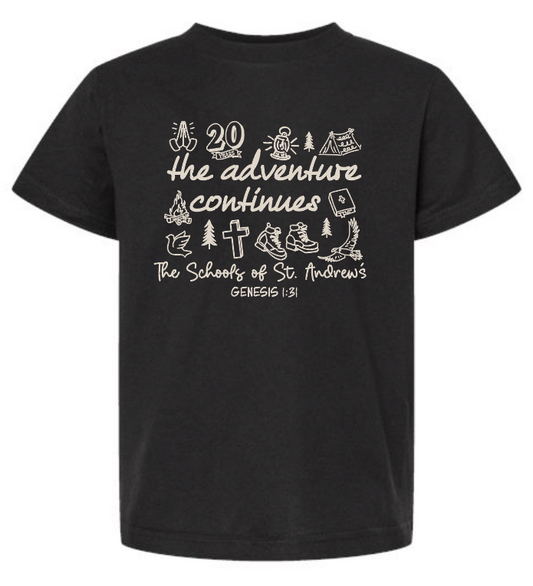 St. Andrews Comfort Colors S/S T-shirt (youth)(black)