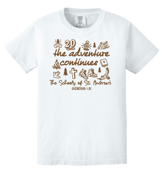 St. Andrews Comfort Colors S/S T-shirt (youth)(white)