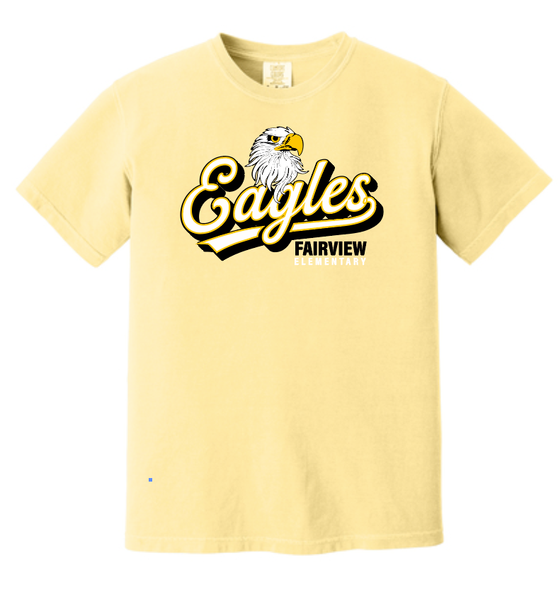 Fairview "Script" Design Comfort Colors S/S T-shirt (butter)
