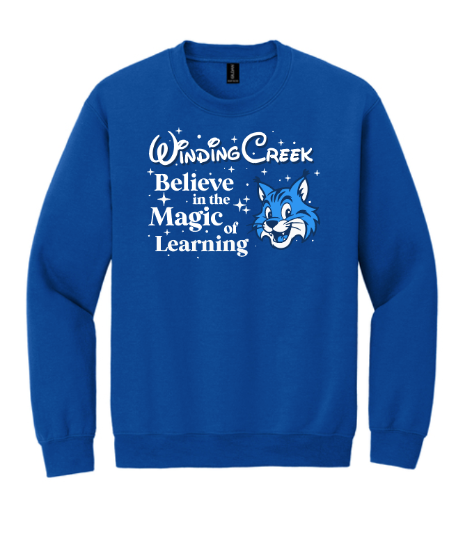 Winding Creek "Magic" Design Crewneck Sweatshirt