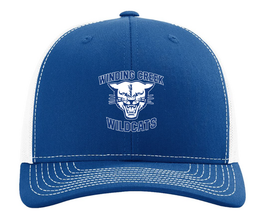Winding Creek "Wildcats" Design Snapback Trucker Cap