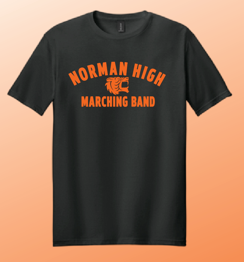 NHS Band "Simple" Design Softstyle S/S T-shirt