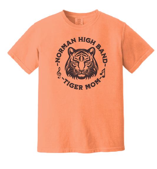NHS Band "Band Mom" Design Comfort Colors S/S T-shirt