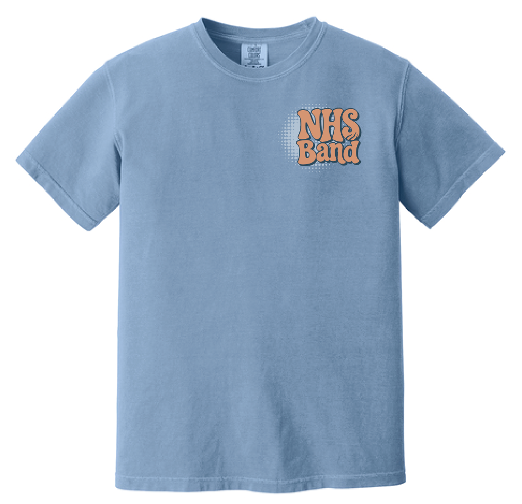 NHS Band "Show Shirt" Design Comfort Colors S/S T-shirt