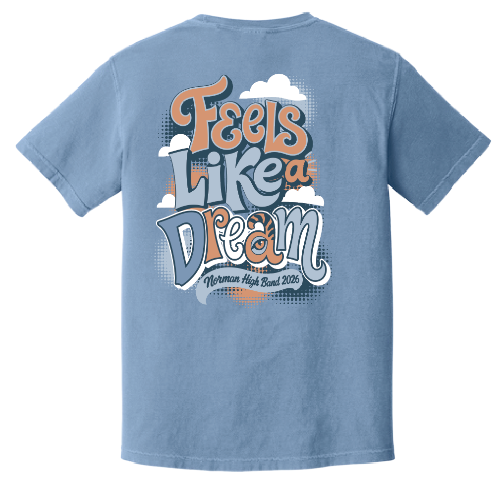 NHS Band "Show Shirt" Design Comfort Colors S/S T-shirt