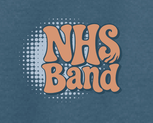NHS Band "Show Shirt" Design Gildan Crewneck Sweatshirt
