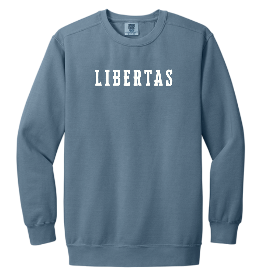 Classical Conversations South OKC Comfort Colors Crewneck Sweatshirt (blue)