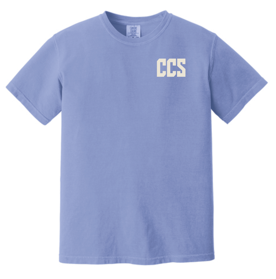 CCS Cheer "ROAR" Design Comfort Colors S/S T-shirt (violet)