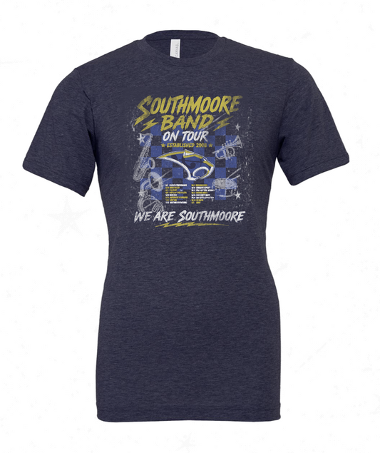 Southmoore Band "Tour" Design BellaCanvas S/S T-shirt